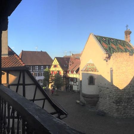 Duplex Saint Lustre, View Over Castle And Storks, 5 Mn From Colmar Eguisheim Exterior foto